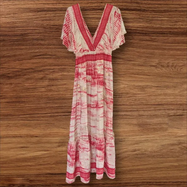 vestido seda indiano novo