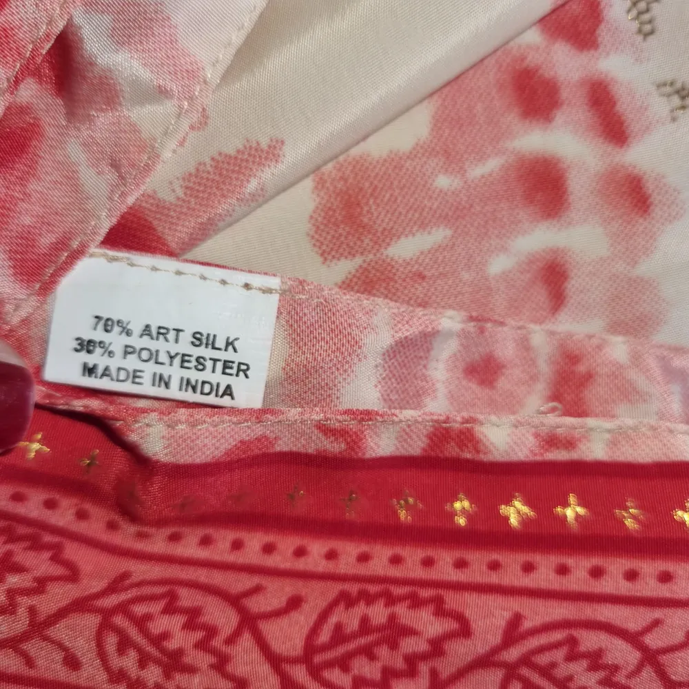 vestido seda indiano novo