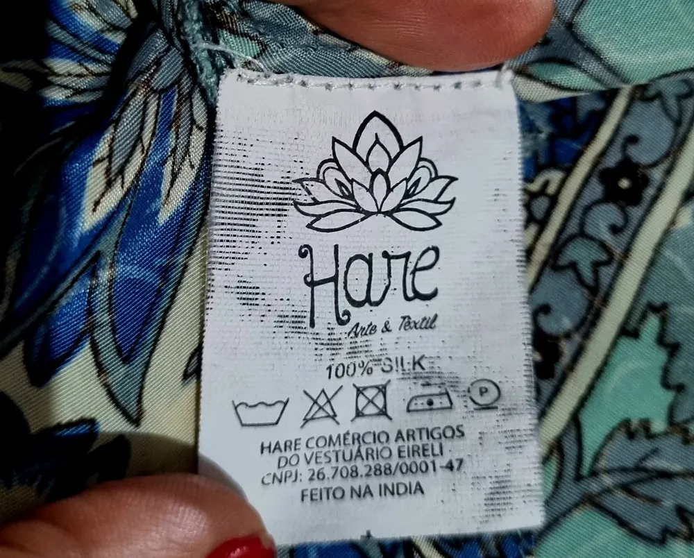 vestido boho seda
