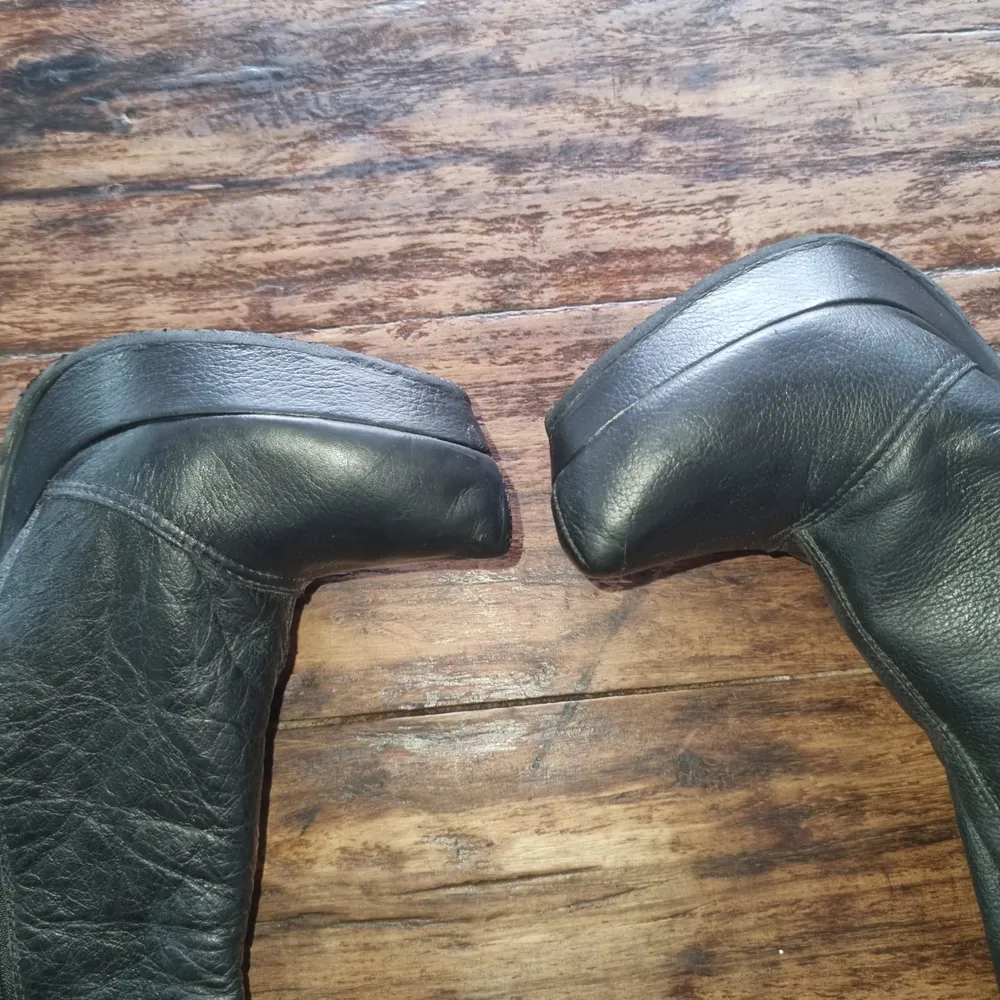 bota em couro legítimo 37