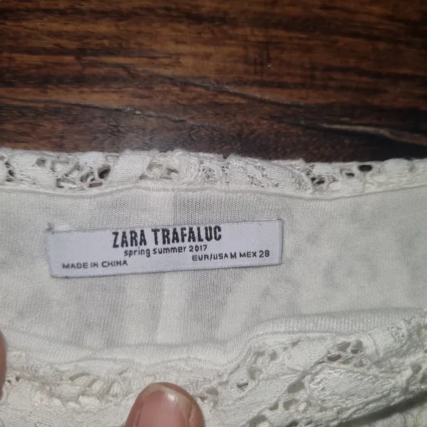 shorts em renda zara 38