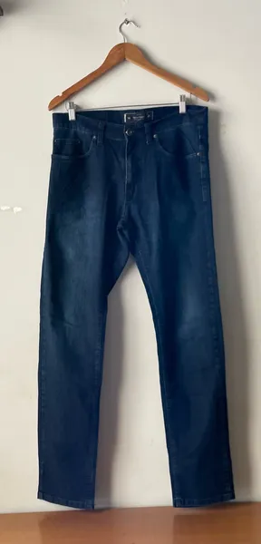 calça jens vitor maciel azul escuro tam 40