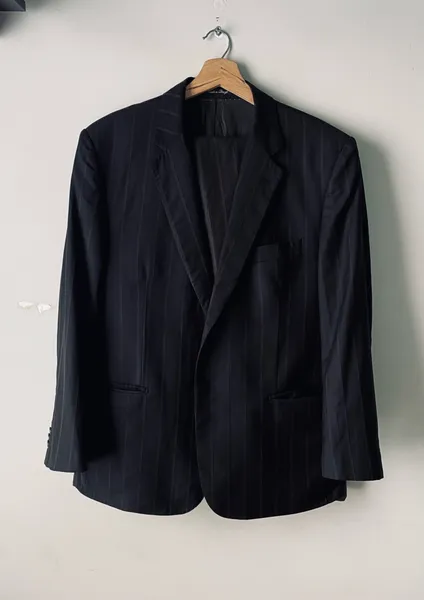 Terno costume de lã fria Ricci & Colella tam 52