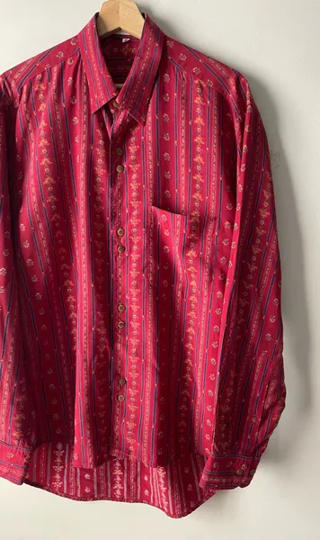 Camisa vintage estilo Agostinho carrara tam M