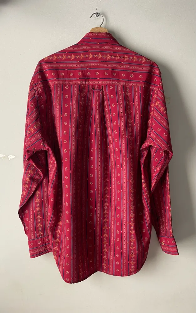 Camisa vintage estilo Agostinho carrara tam M