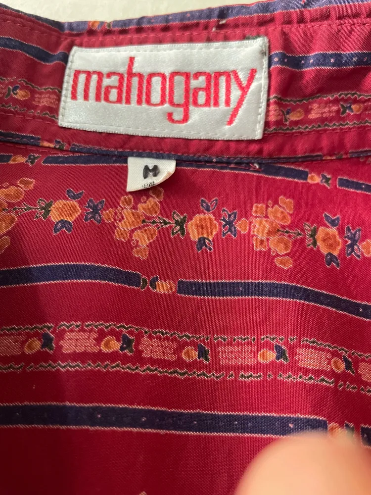Camisa vintage estilo Agostinho carrara tam M