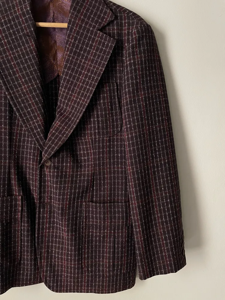 blazer masculino reliquia vintage anos 70