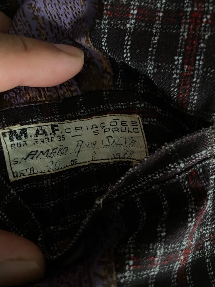 blazer masculino reliquia vintage anos 70
