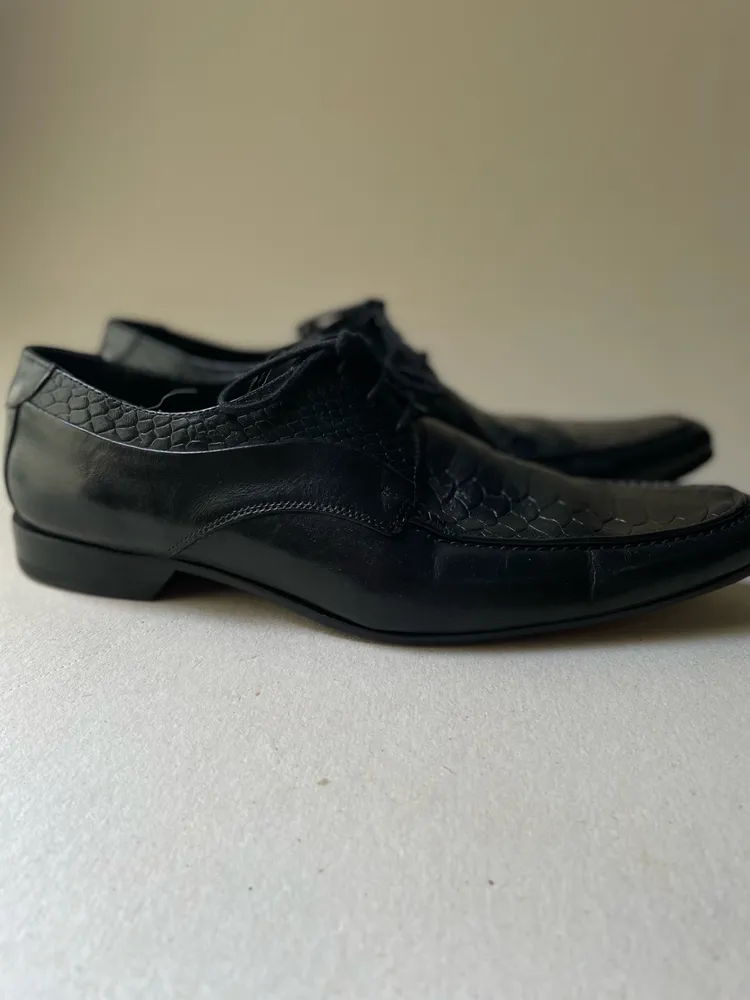 sapato social cns couro legitimo preto tam 38