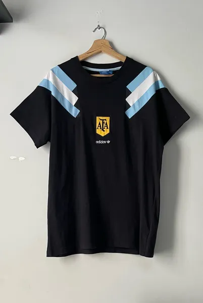 camiseta adidas original argetina retro tam gg