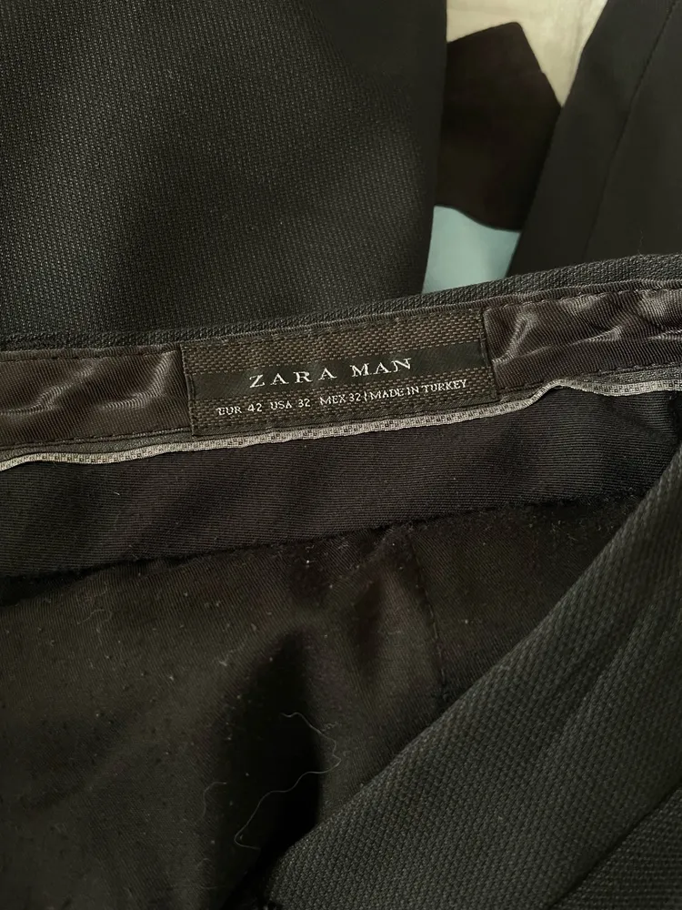 calça social da marca Zara man preta tam 44