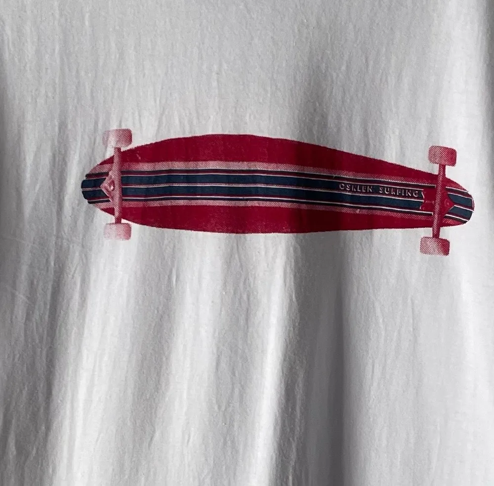 camiseta da marca osklen branca tam g