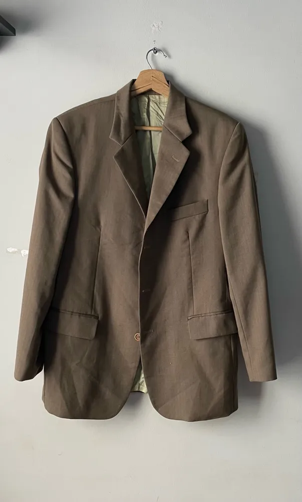 blazer da marca via veneto marrom claro tam 50m