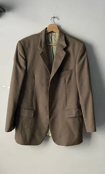 blazer da marca via veneto marrom claro tam 50m