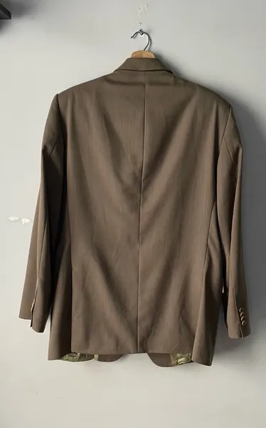 blazer da marca via veneto marrom claro tam 50m