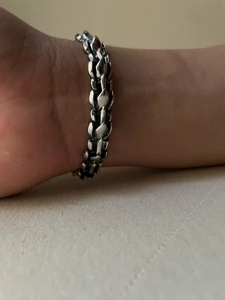pulseira dragão em prata 925