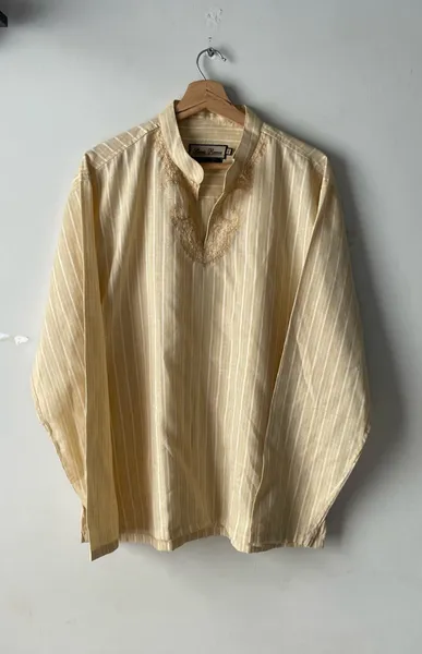 camisa estilo bata em linho tam xxl