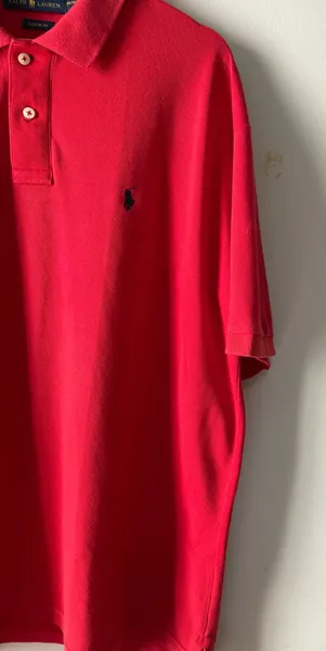 Polo da marca Ralph Lauren vermelha tam XXL