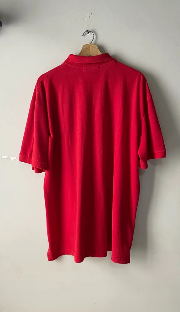 Polo da marca Ralph Lauren vermelha tam XXL
