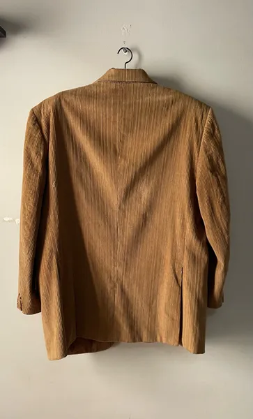 blazer veludo cotele pierre cardin tam 52