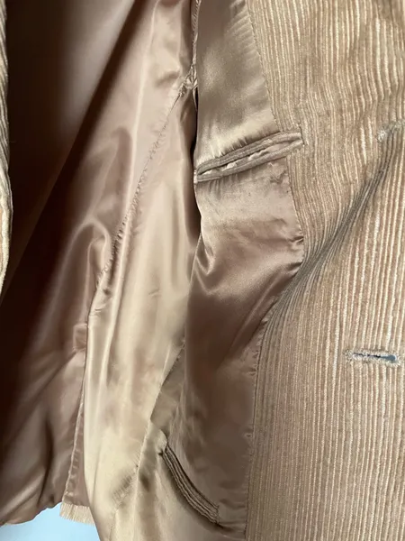 blazer veludo cotele pierre cardin tam 52
