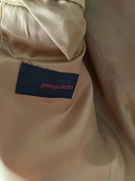 blazer veludo cotele pierre cardin tam 52