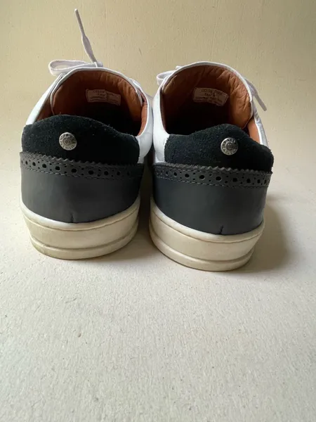 Tenis maaculino Aramis couro legitimo branco tam 41