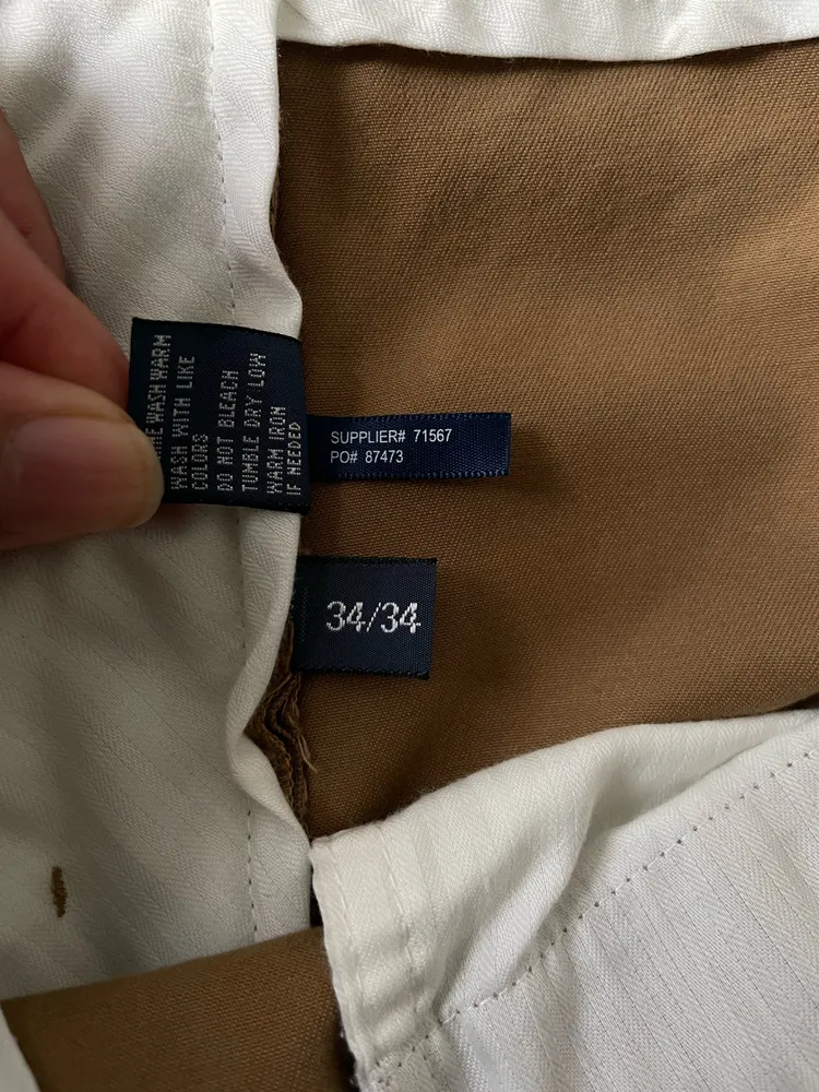 calça vintage da marca polo by Ralph Laurent tam 42