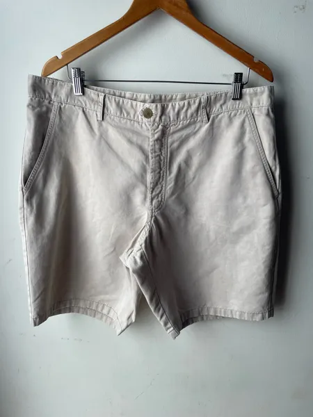 Bermuda da grife Zegna linho misto tam 46