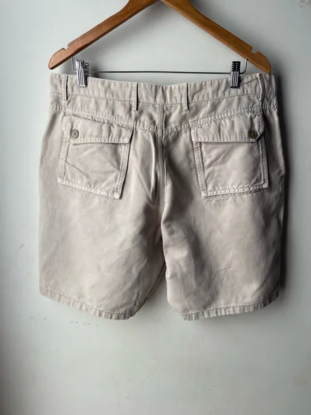 Bermuda da grife Zegna linho misto tam 46