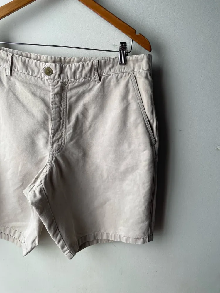 Bermuda da grife Zegna linho misto tam 46
