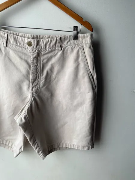 Bermuda da grife Zegna linho misto tam 46