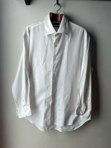 camisa branca zara man tam gg