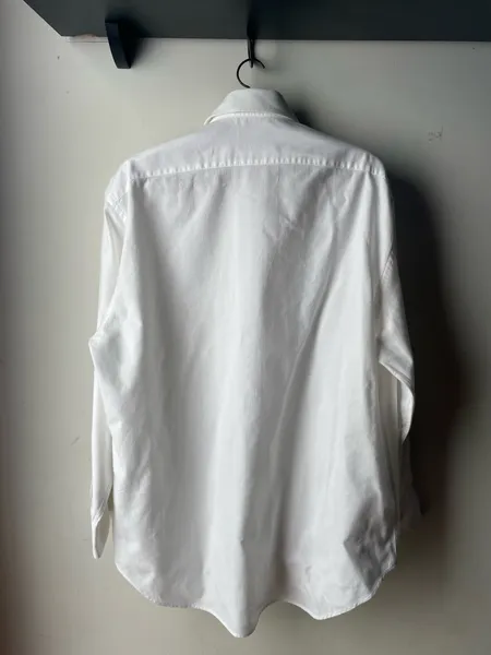 camisa branca zara man tam gg