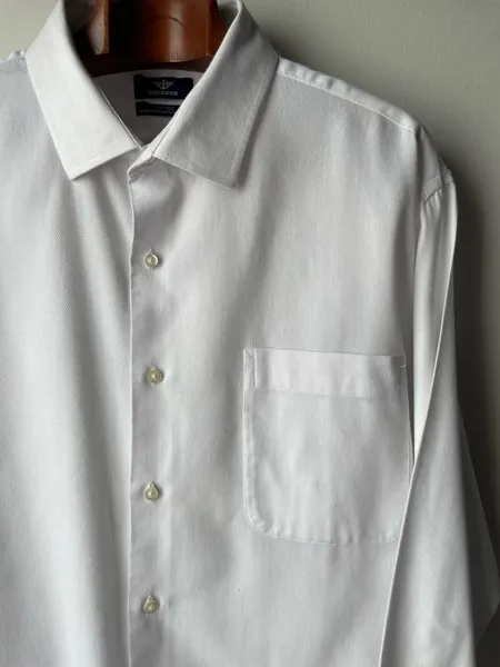 camisa branca Dockers tamanho XL