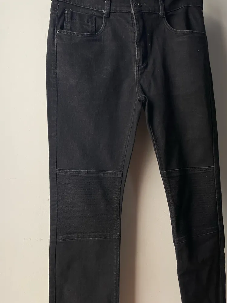 calça jeans pool preta skinny tam 40