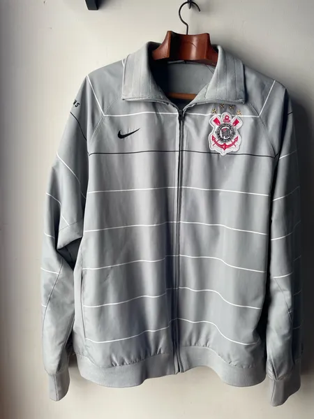jaqueta treino oficial corinthians nike tam g