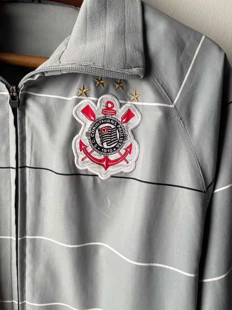 jaqueta treino oficial corinthians nike tam g