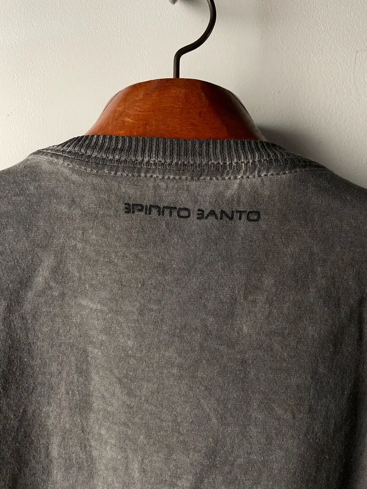 camiseta cinza estonada espirito santo tam p