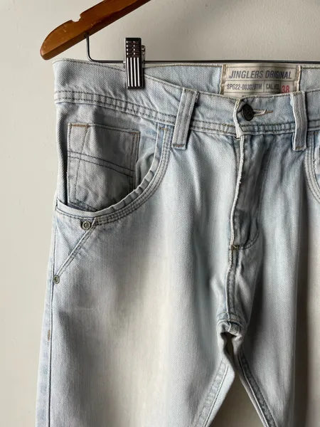calça jeans jingles clara tam 38