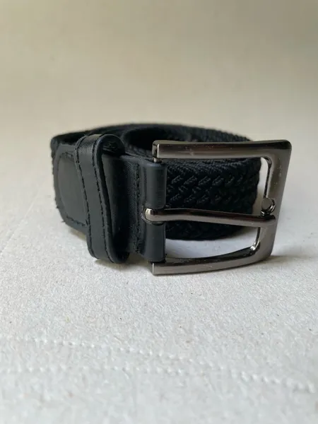 cinto elastico tresse preto