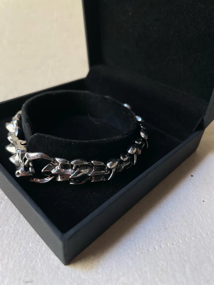 pulseira em prata legitima 925 dragão