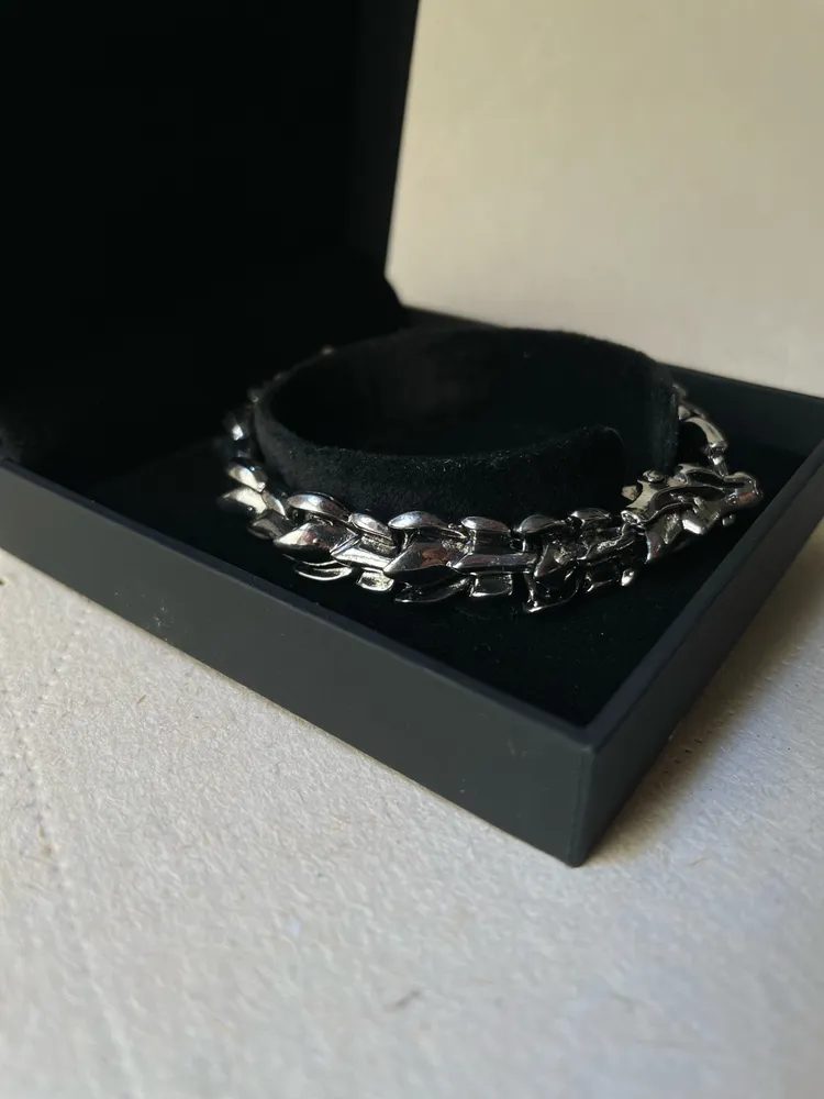 pulseira em prata legitima 925 dragão