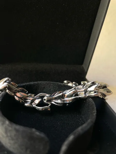 pulseira em prata legitima 925 dragão