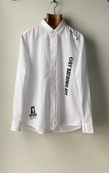 camisa masculina japonesa branca tam P/M