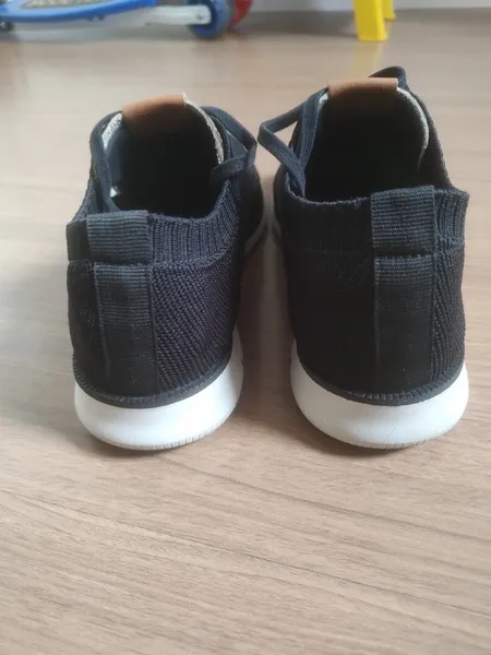 tenis trico preto Usaflex