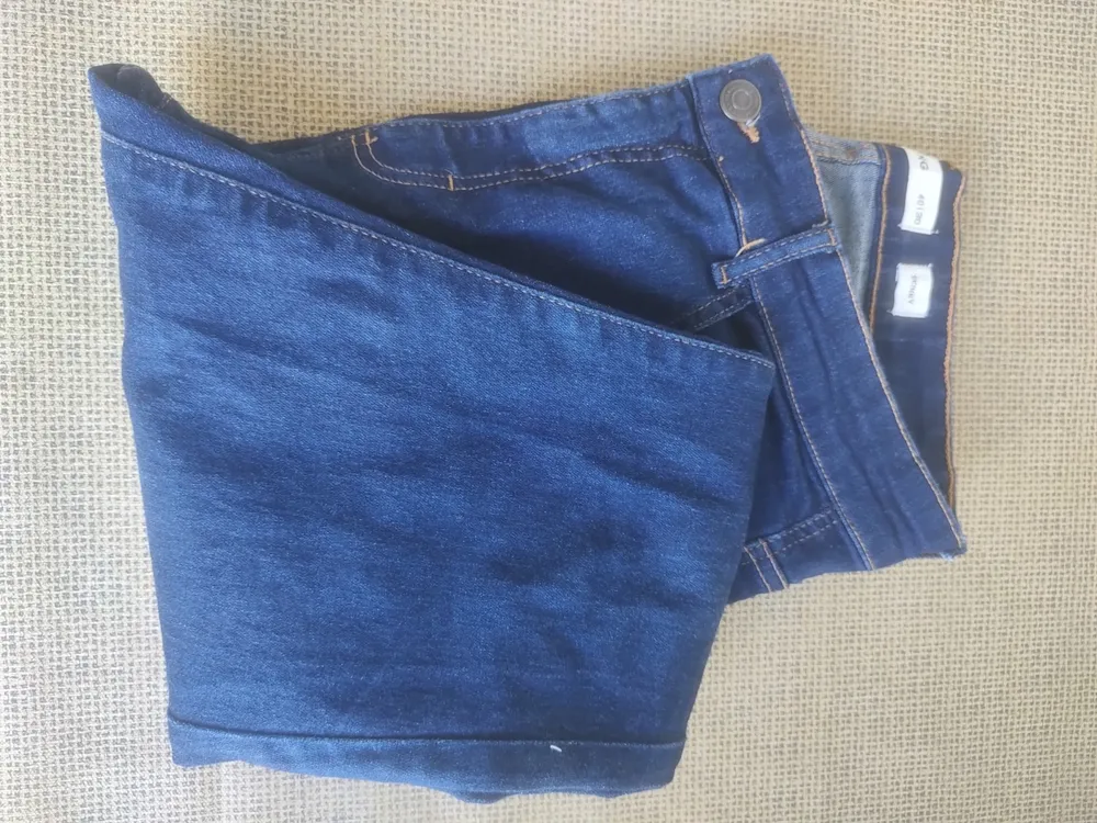 calca escura jeans Hering unisex