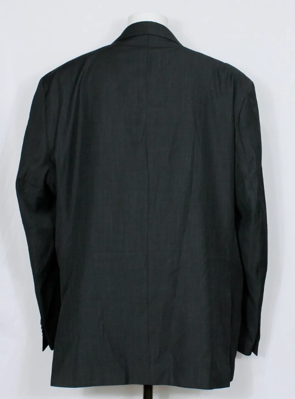 Blazer social preto acizentado plus size - Ref. 5372