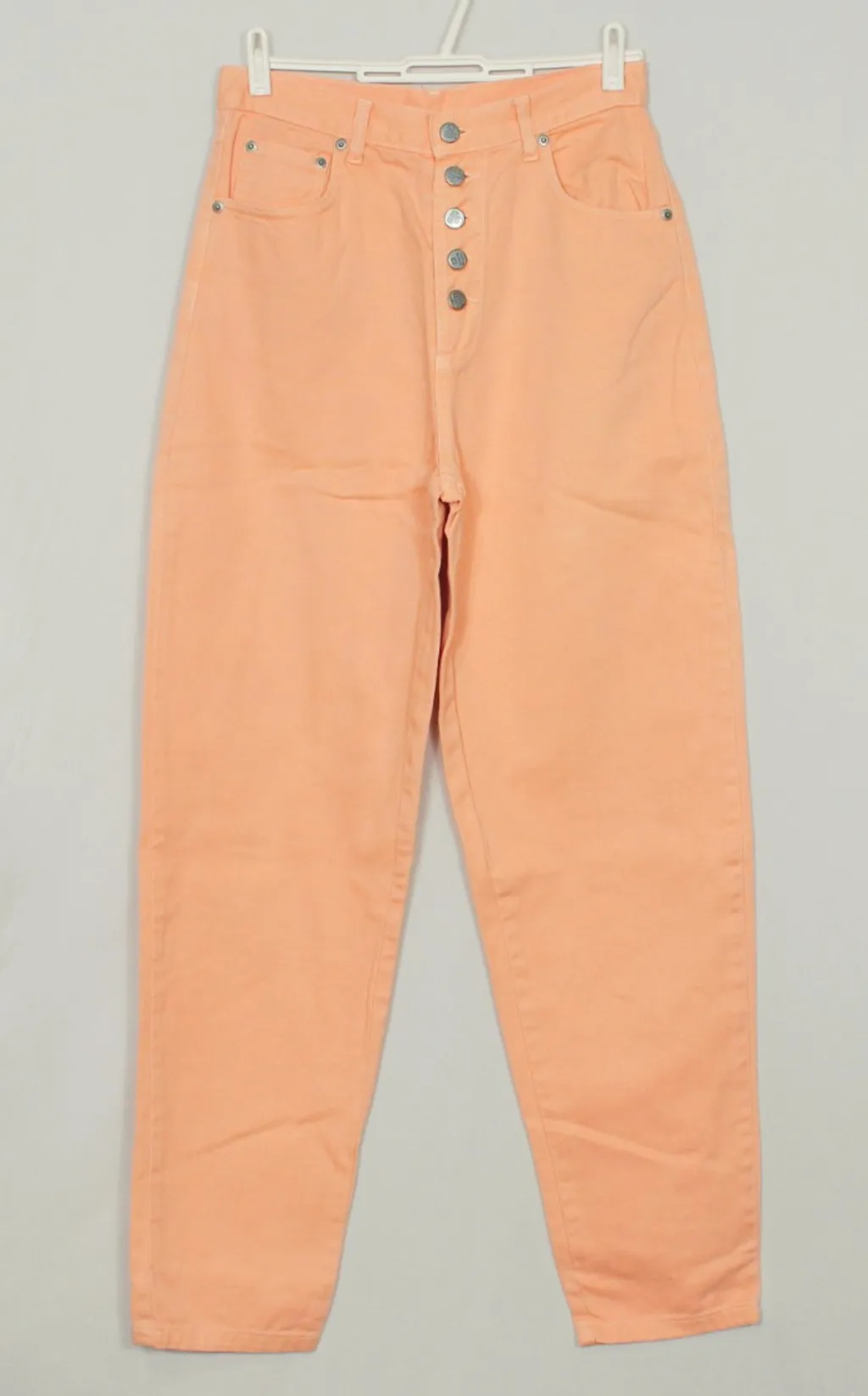 Calça jeans baggy salmão laranja vintage CGC -  Ref. 5335
