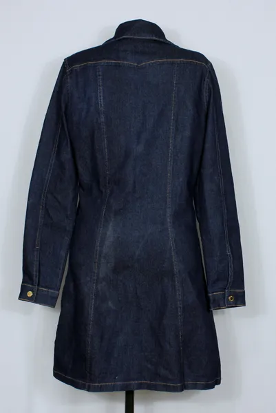 Vestido jeans feminino curto Lança Perfume capa - Ref. 5805